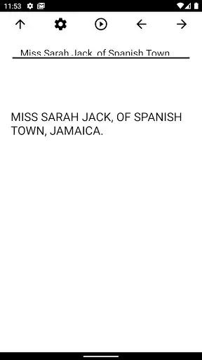 Play Book, Miss Sarah Jack, of Spanish Town, Jamaica  and enjoy Book, Miss Sarah Jack, of Spanish Town, Jamaica with UptoPlay