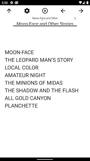 Play Book, Moon-Face and Other Stories  and enjoy Book, Moon-Face and Other Stories with UptoPlay