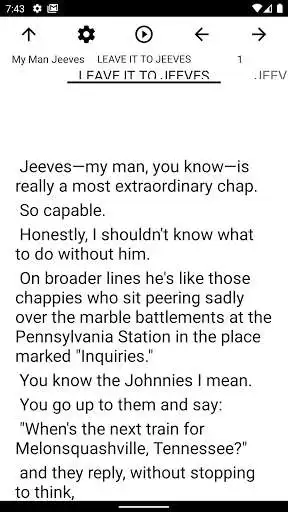 Play Book, My Man Jeeves as an online game Book, My Man Jeeves with UptoPlay