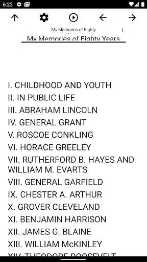 Play Book, My Memories of Eighty Years  and enjoy Book, My Memories of Eighty Years with UptoPlay