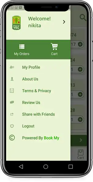 Play Book My Veg as an online game Book My Veg with UptoPlay