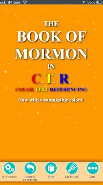 Play Book of Mormon: Color Text Referencing