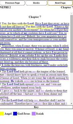 Play Book of Mormon: Color Text Referencing