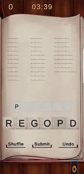 Play Book of Words - Word Game as an online game Book of Words - Word Game with UptoPlay