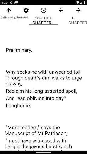 Play Book, Old Mortality, Illustrated, Volume 1. as an online game Book, Old Mortality, Illustrated, Volume 1. with UptoPlay