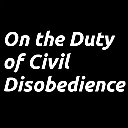 Play Book, On the Duty of Civil Disobedience APK Play Book, On the Duty of Civil Disobedience APK