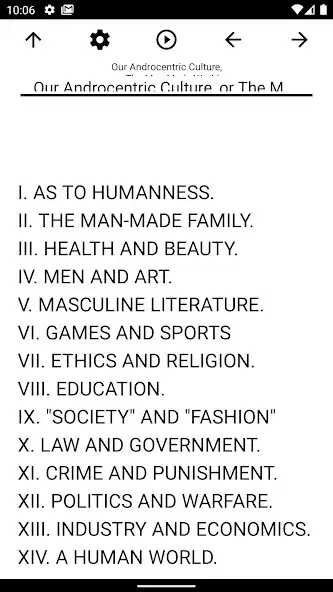 Play Book, Our Androcentric Culture  and enjoy Book, Our Androcentric Culture with UptoPlay
