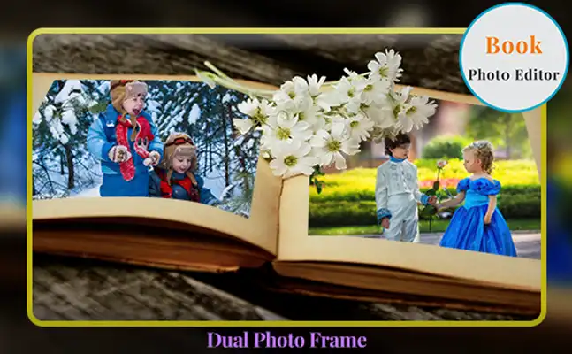 Play Book Photo Editor - Dual Photo Frame Play Book Photo Editor - Dual Photo Frame