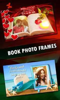 Play Book Photo Frame :Camera Photo Effect