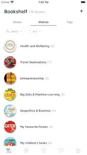 Play Bookshelf-Your virtual library  and enjoy Bookshelf-Your virtual library with UptoPlay
