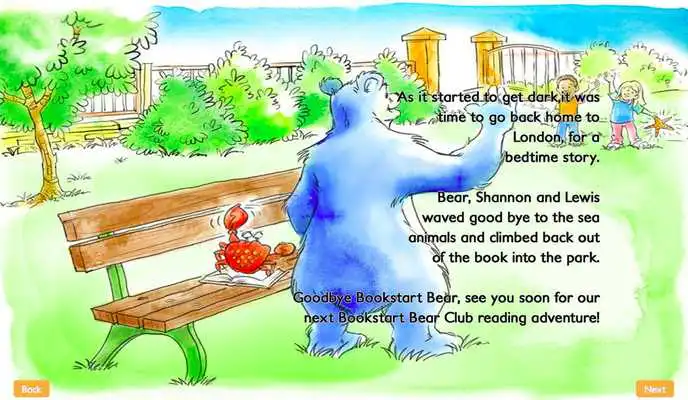 Play Bookstart Bear story maker