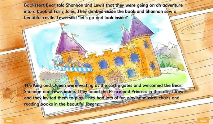 Play Bookstart Bear story maker