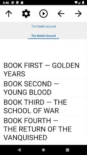 Play Book, The Battle Ground  and enjoy Book, The Battle Ground with UptoPlay