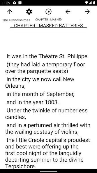 Play Book, The Grandissimes as an online game Book, The Grandissimes with UptoPlay