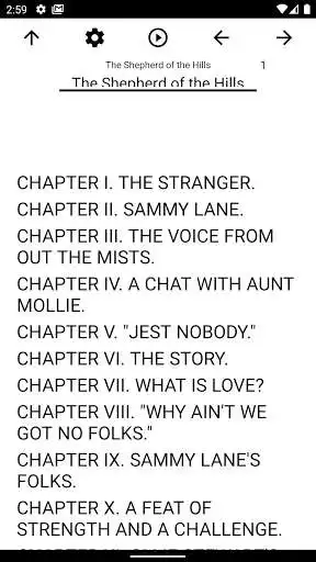 Play Book, The Shepherd of the Hills  and enjoy Book, The Shepherd of the Hills with UptoPlay