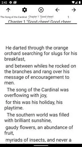 Play Book, The Song of the Cardinal as an online game Book, The Song of the Cardinal with UptoPlay