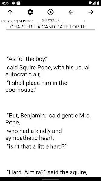 Play Book, The Young Musician as an online game Book, The Young Musician with UptoPlay