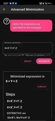 Play Boolean algebra calculator as an online game Boolean algebra calculator with UptoPlay