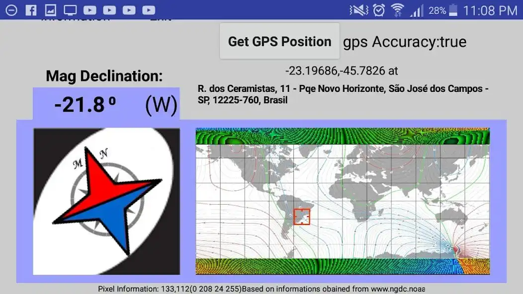 Play Boole Magnetic Declination Image Table as an online game Boole Magnetic Declination Image Table with UptoPlay