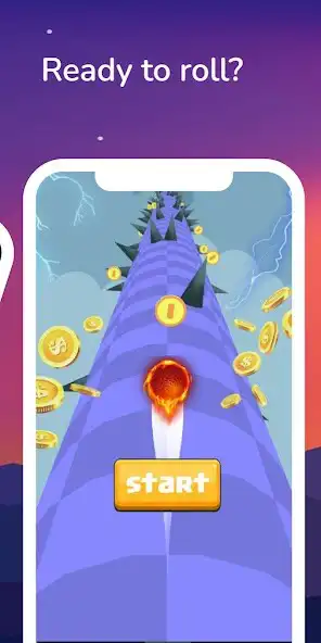 Play BoomBall 3D Run as an online game BoomBall 3D Run with UptoPlay