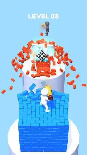 Play Boom Bricks! as an online game Boom Bricks! with UptoPlay