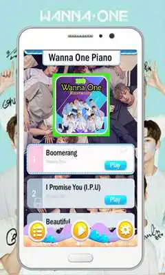 Play Boomerang Wanna One Piano Games