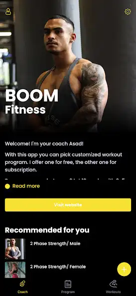 Play BoomFitness Training App  and enjoy BoomFitness Training App with UptoPlay