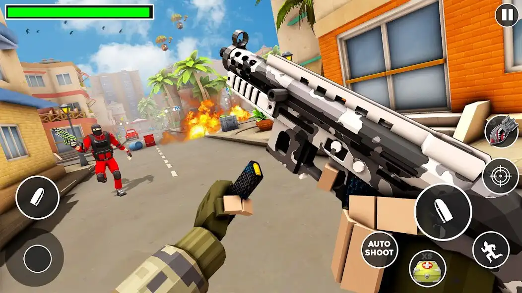 Play Boom Hero Shooter Clash Battle as an online game Boom Hero Shooter Clash Battle with UptoPlay