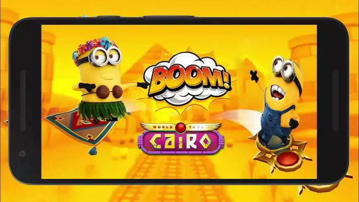 Play BOOM MiNiON SUBWAY Egypt Adventure