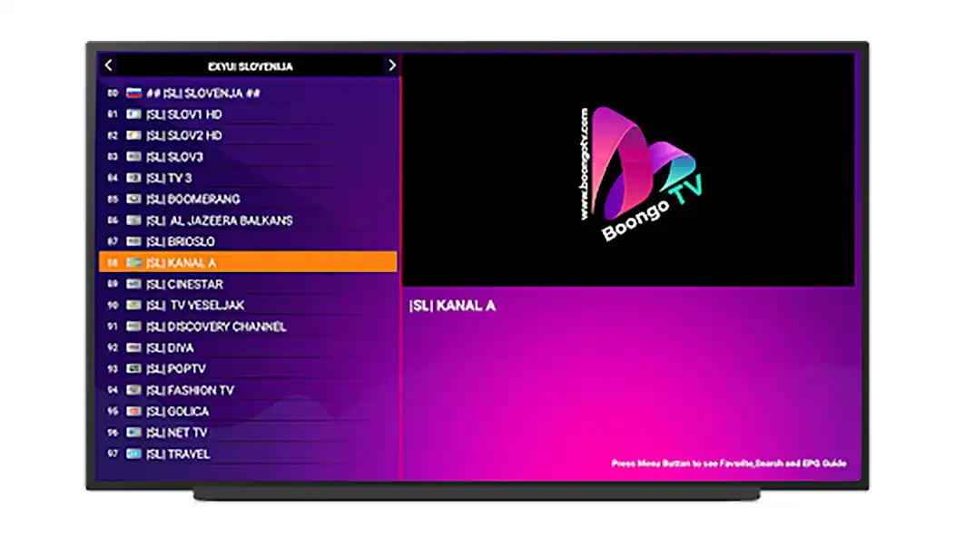 Play Boongo TV Pro as an online game Boongo TV Pro with UptoPlay