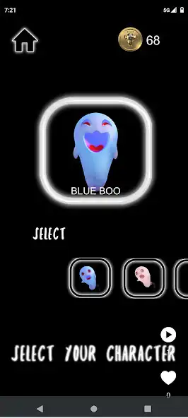 Play Boos Run as an online game Boos Run with UptoPlay