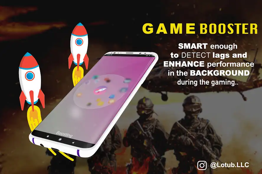 Play Booster for PU Battlegounds - 60 FPS Game lag fix as an online game Booster for PU Battlegounds - 60 FPS Game lag fix with UptoPlay