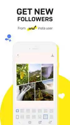 Play Booster to get followers easy - Layout for Likes