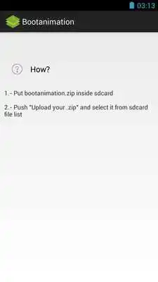 Play Bootanimation