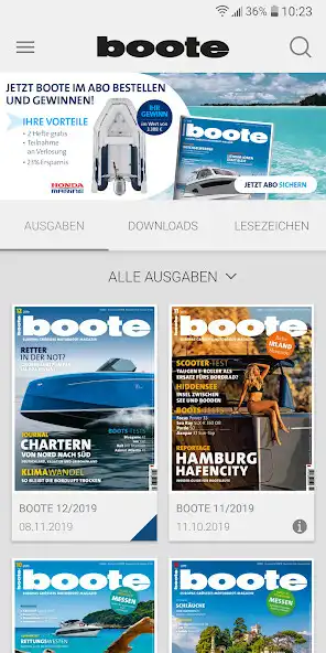 Play BOOTE - Das Motorboot Magazin  and enjoy BOOTE - Das Motorboot Magazin with UptoPlay