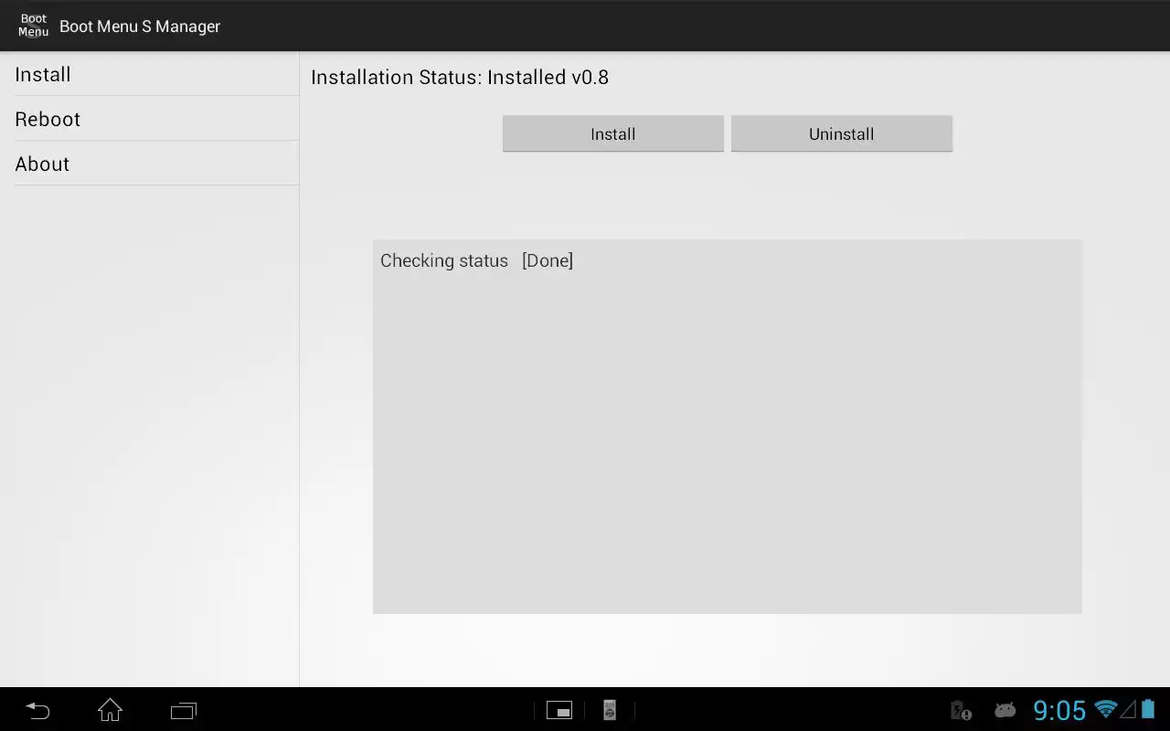 Play Boot Menu S