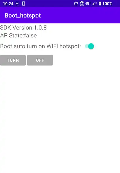 Play Boot-turn on Hotspot  and enjoy Boot-turn on Hotspot with UptoPlay