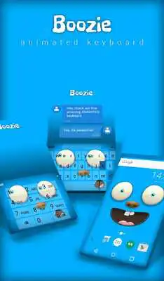 Play Boozie Animated Keyboard + Live Wallpaper