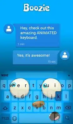 Play Boozie Animated Keyboard + Live Wallpaper