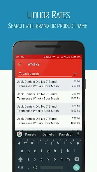 Play Boozy India: Liquor Price List as an online game Boozy India: Liquor Price List with UptoPlay