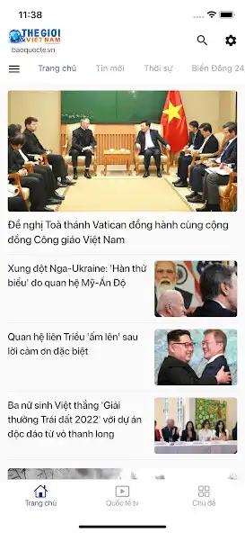 Play Báo Quốc Tế as an online game Báo Quốc Tế with UptoPlay