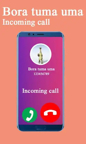 Play Bora Toma Uma fake call as an online game Bora Toma Uma fake call with UptoPlay