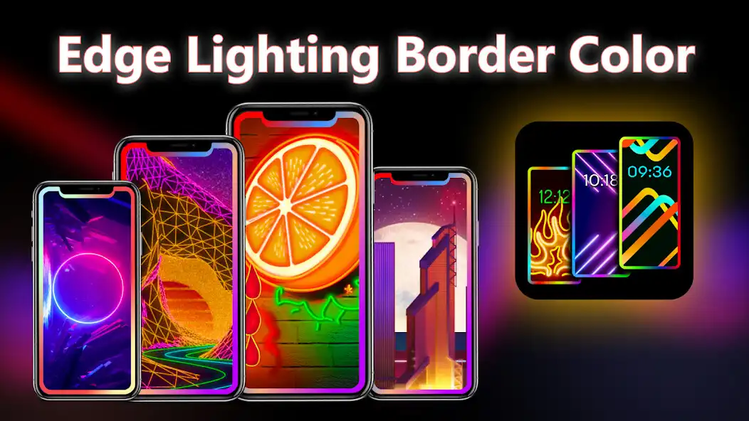 Play Border Edge Lighting Wallpaper  and enjoy Border Edge Lighting Wallpaper with UptoPlay