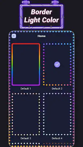 Play Border Light Color as an online game Border Light Color with UptoPlay