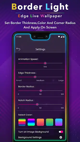 Play Border Light Live Wallpaper - Edge Border Light as an online game Border Light Live Wallpaper - Edge Border Light with UptoPlay