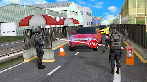 Play Border Patrol Police Simulator as an online game Border Patrol Police Simulator with UptoPlay