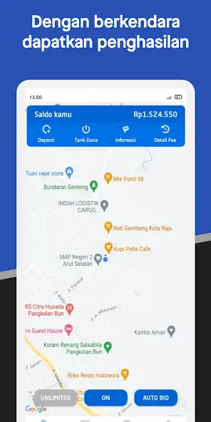Play Borneojek Driver as an online game Borneojek Driver with UptoPlay