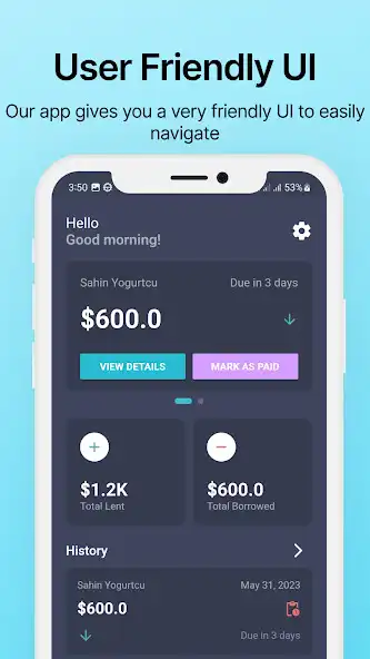 Play Borrow  Lend Tracker as an online game Borrow  Lend Tracker with UptoPlay