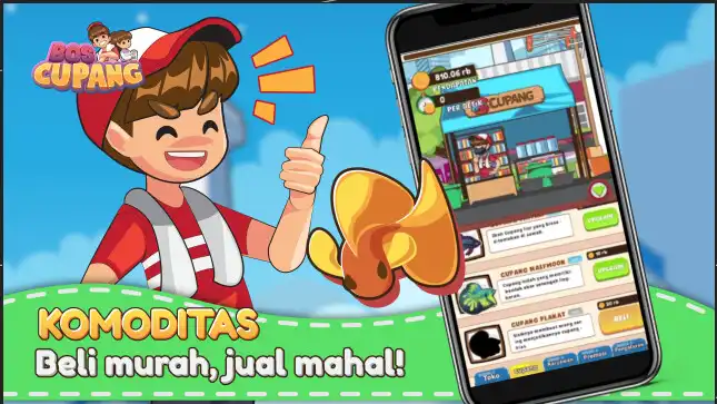 Play Bos Cupang - Idle Game as an online game Bos Cupang - Idle Game with UptoPlay