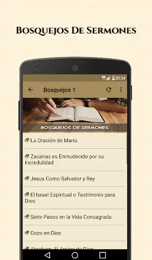 Play Bosquejos de Sermones as an online game Bosquejos de Sermones with UptoPlay